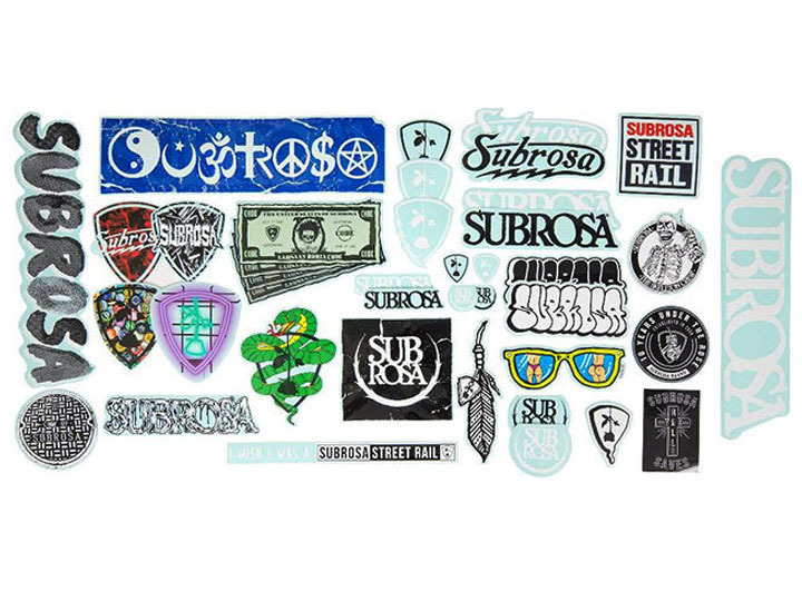 SUBROSA STICKER PACK A