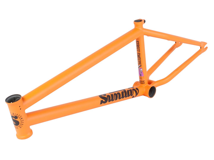 [품절] SUNDAY JAKE SEELEY STREET SWEEPER BMX FRAME Matte Orange Whip