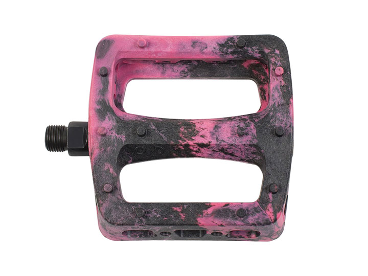 ODYSSEY TWISTED PRO PC PEDALS -Black/Pink Swirl-