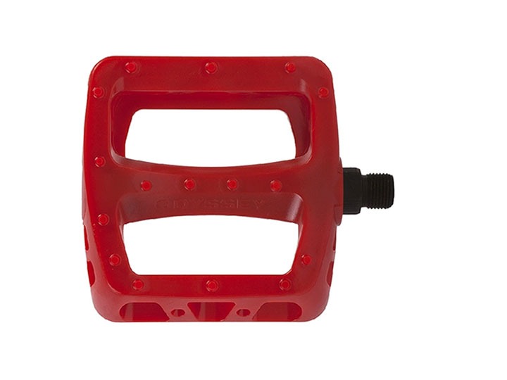ODYSSEY TWISTED PC PEDALS -Painted Red-