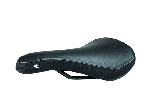 TALL ORDER LOGO SLIM RAILED SEAT -Black With White Logo-