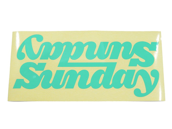 SUNDAY BIG CLASSY CONNECTED DT DECAL - GLOSS MINT GREEN