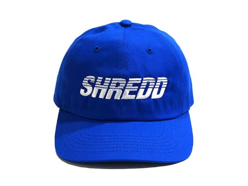SHREDD 6 PANEL BALL CAP V3 -Blue-