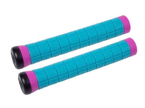 [New] ODYSSEY KEYBOARD V2 GRIPS -PINK core/TEAL Sleeve- (Aaron Ross Signature)