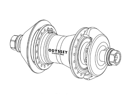 ODYSSEY CLUTCH PRO Replacement parts and hub guards [분해도 참고 / 1개씩 별도 판매]